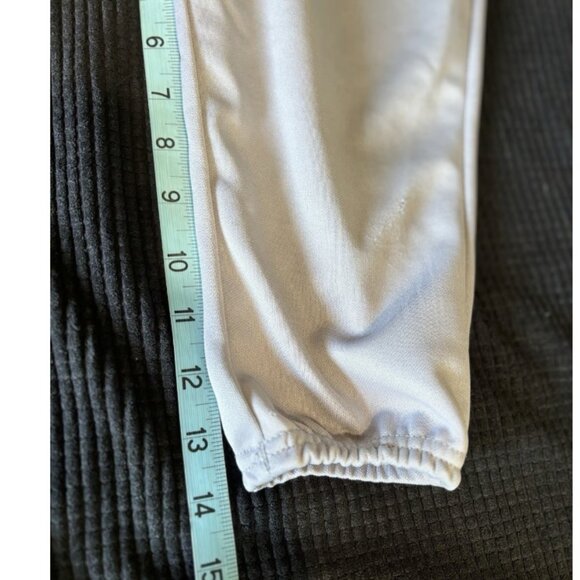 Allison Athletic Youth Baseball Pants Gray Size Small Logo Elastic/Tie Waist - Picture 7 of 8